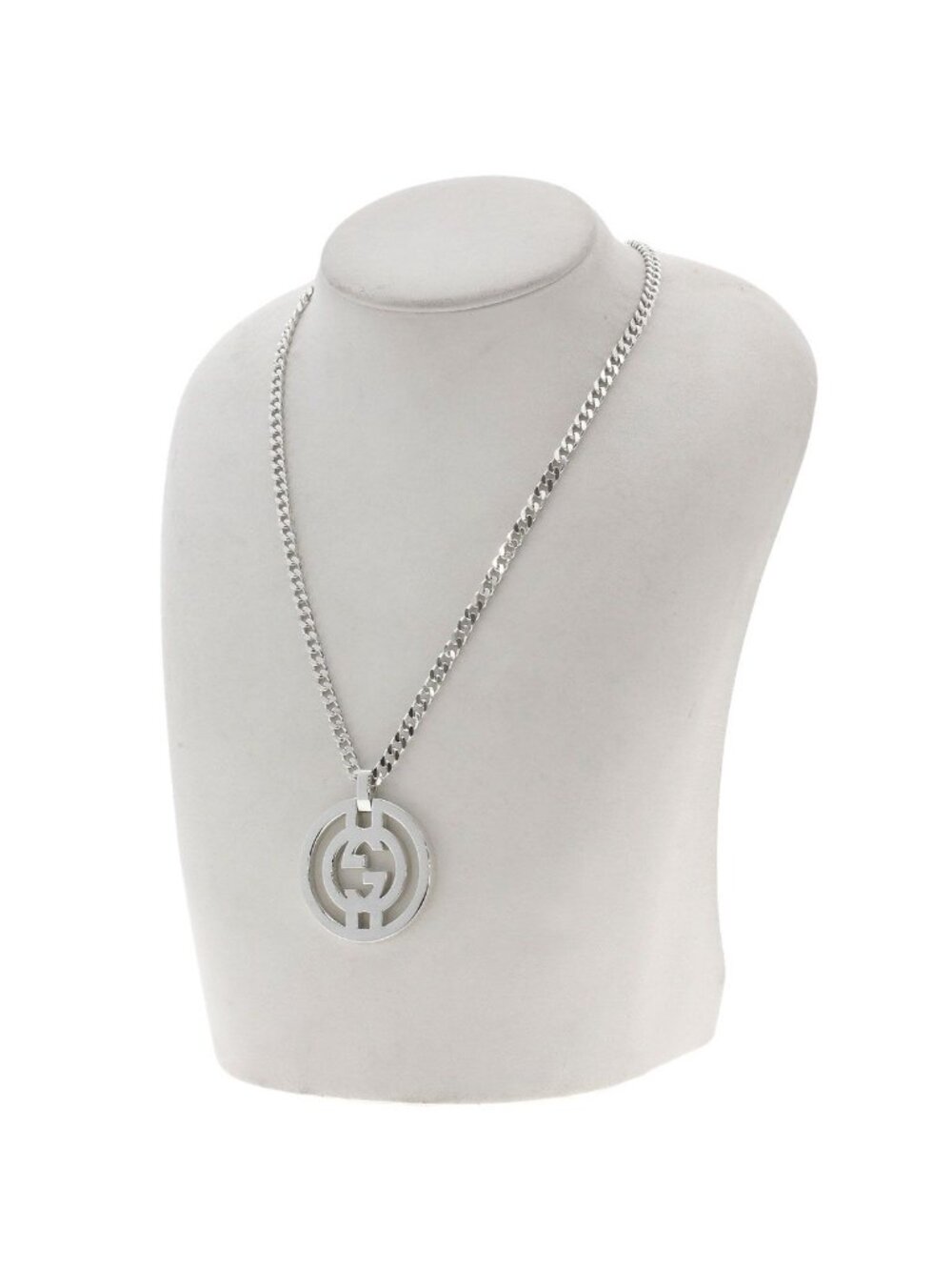 Gucci Interlocking Necklace Silver - Picture 5 of 7